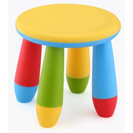 Mesa infantil rectangular de colores